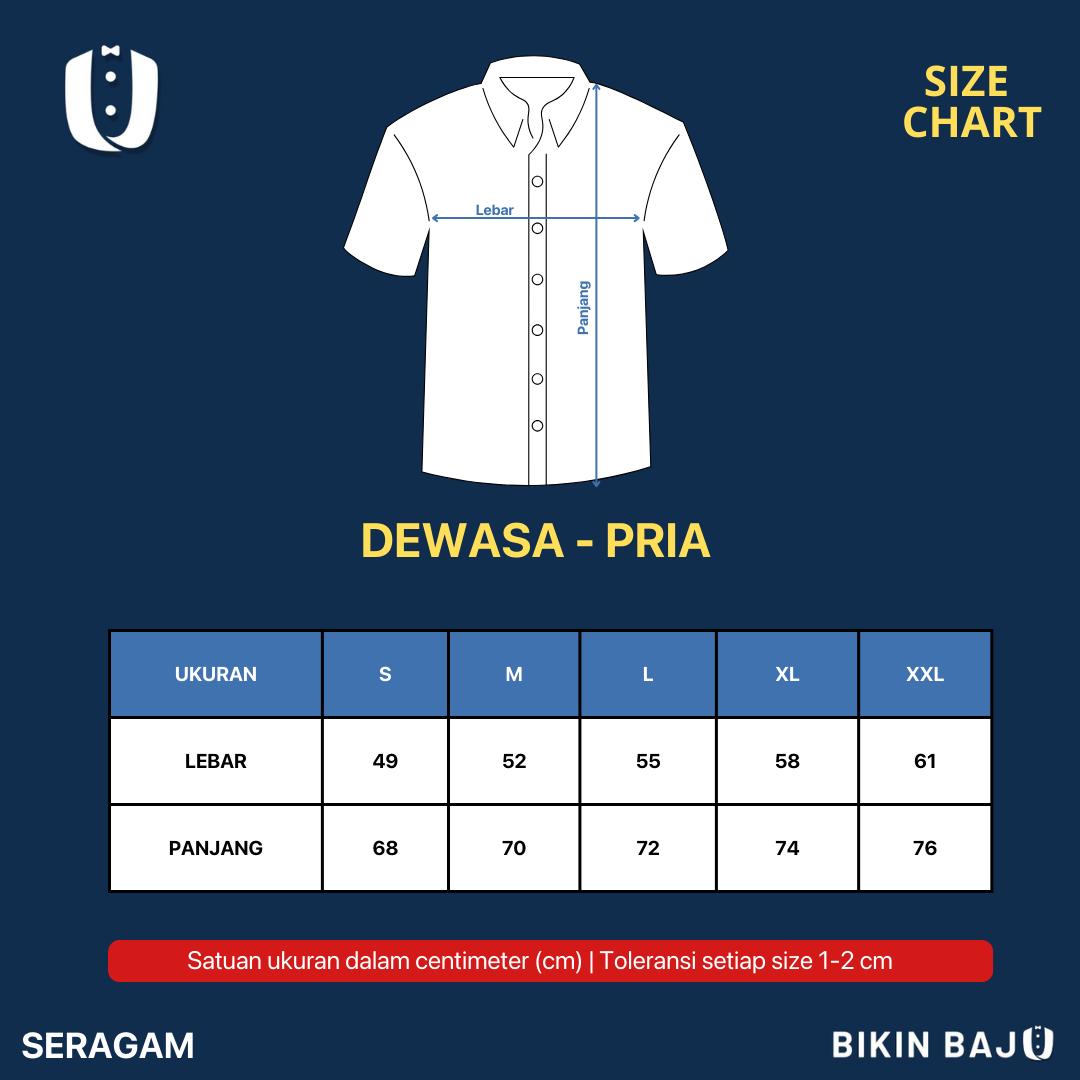 Shirts Size Chart