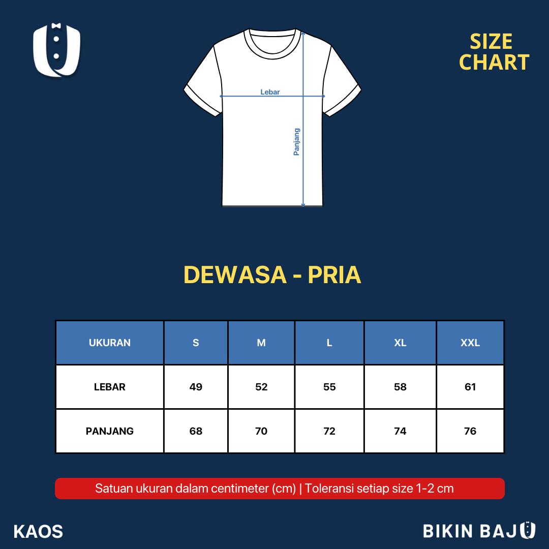 T-Shirt Size Chart